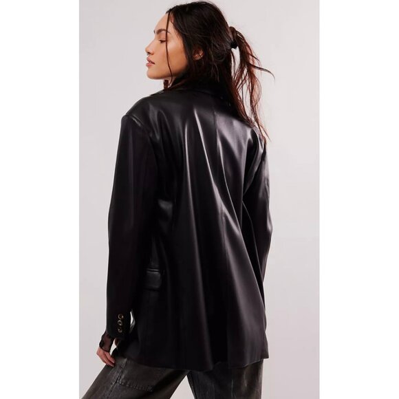 BLANKNYC Bare Essentials Blazer @ Free People XS NWT - Picture 2 of 9